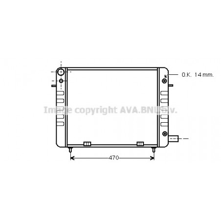 Radiateur AVA QUALITY COOLING