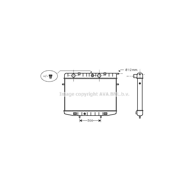 Radiateur AVA QUALITY COOLING