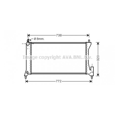 Radiateur AVA QUALITY COOLING