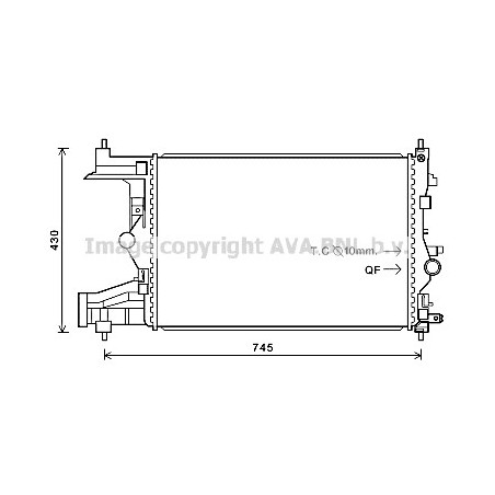 Radiateur AVA QUALITY COOLING