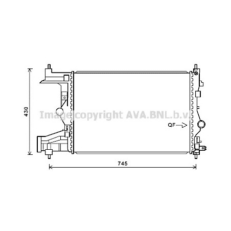 Radiateur AVA QUALITY COOLING