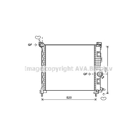 Radiateur AVA QUALITY COOLING