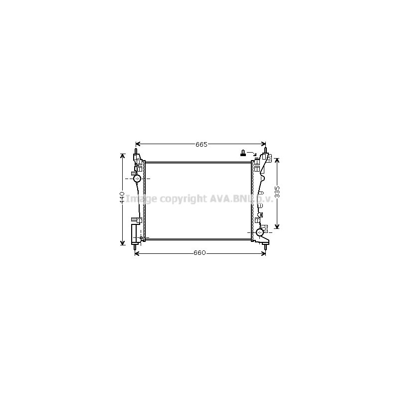 Radiateur AVA QUALITY COOLING