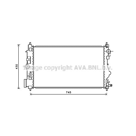 Radiateur AVA QUALITY COOLING
