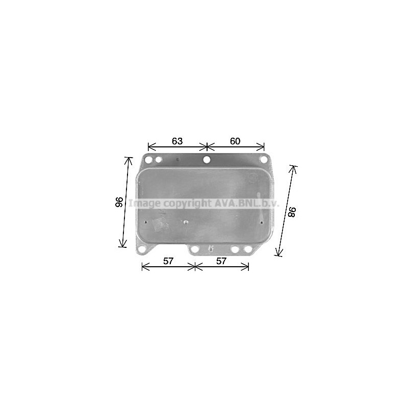 Radiateur d'huile AVA QUALITY COOLING