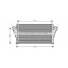 Intercooler (échangeur d'air) AVA QUALITY COOLING