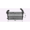 Intercooler (échangeur d'air) AVA QUALITY COOLING
