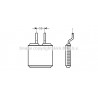 Radiateur de chauffage AVA QUALITY COOLING
