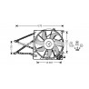 Ventilateur (refroidissement moteur) AVA QUALITY COOLING