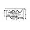 Ventilateur (refroidissement moteur) AVA QUALITY COOLING