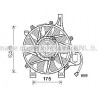 Ventilateur (refroidissement moteur) AVA QUALITY COOLING