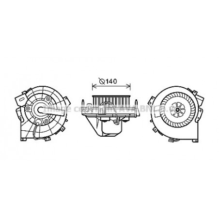 Moteur électrique (pulseur...