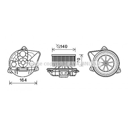 Moteur électrique (pulseur...