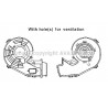 Moteur électrique (pulseur d'air habitacle) AVA QUALITY COOLING