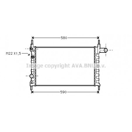Radiateur AVA QUALITY COOLING