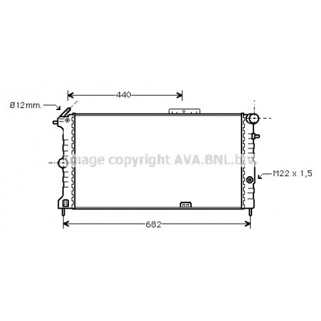 Radiateur AVA QUALITY COOLING