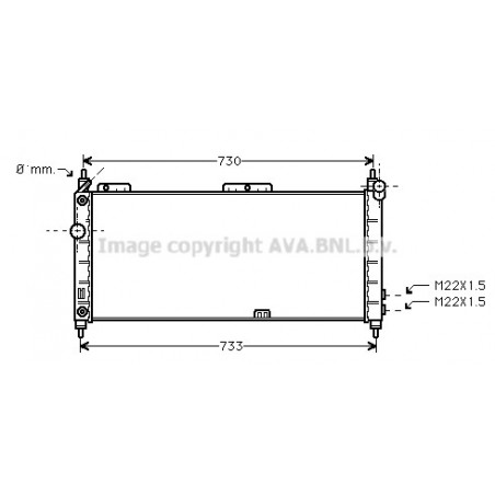 Radiateur AVA QUALITY COOLING