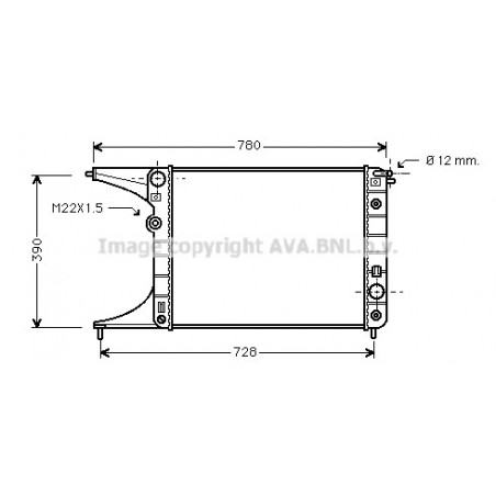 Radiateur AVA QUALITY COOLING
