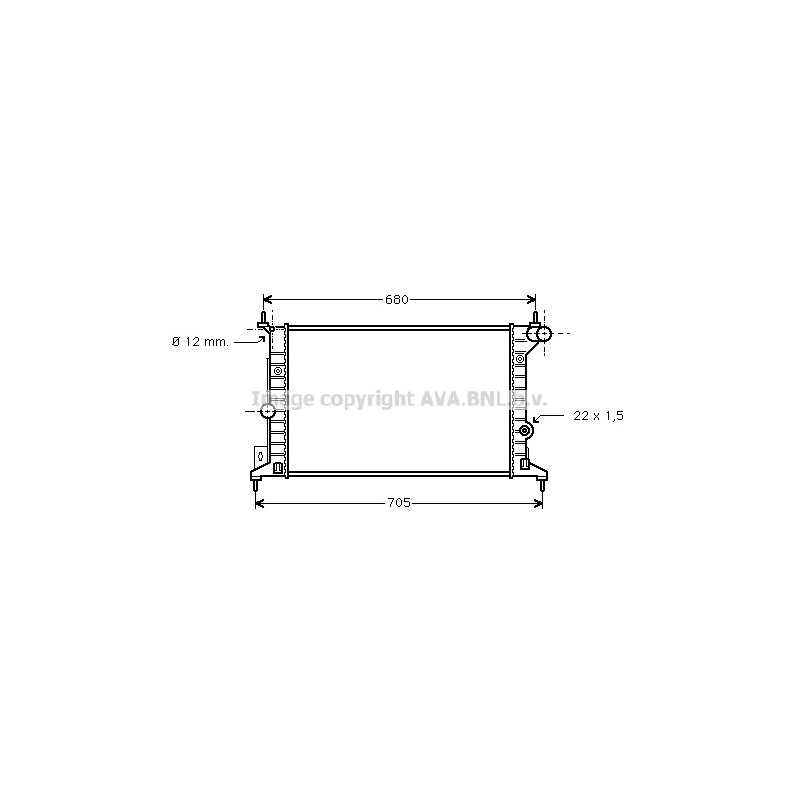 Radiateur AVA QUALITY COOLING
