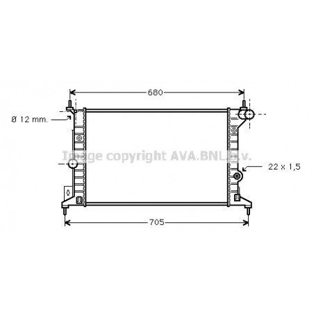 Radiateur AVA QUALITY COOLING