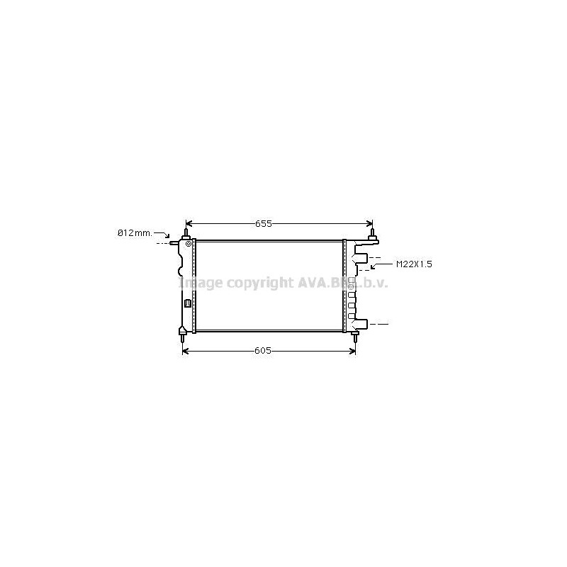 Radiateur AVA QUALITY COOLING