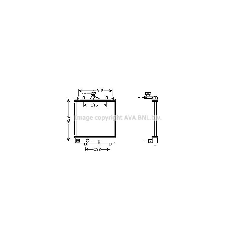 Radiateur AVA QUALITY COOLING
