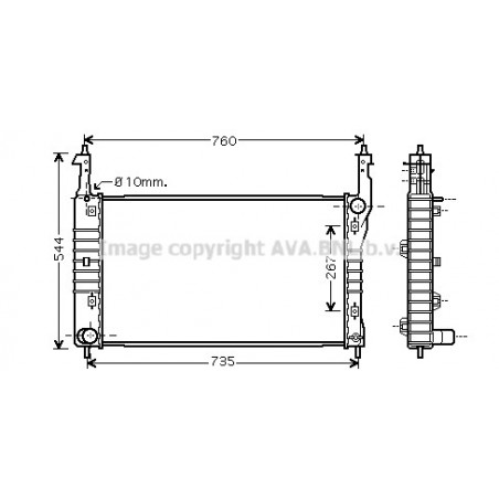 Radiateur AVA QUALITY COOLING