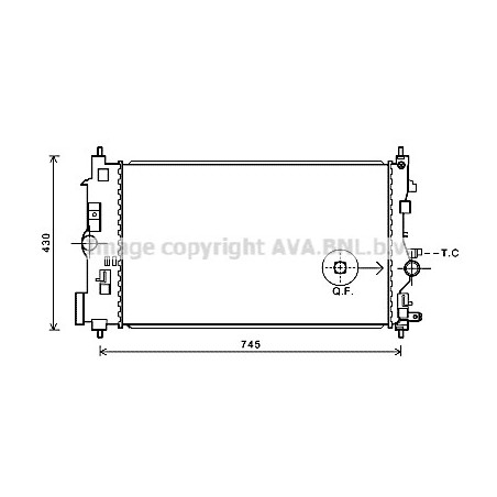 Radiateur AVA QUALITY COOLING