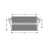Intercooler (échangeur d'air) AVA QUALITY COOLING