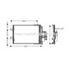 Condenseur de climatisation AVA QUALITY COOLING