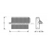 Evaporateur de climatisation AVA QUALITY COOLING