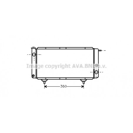 Radiateur AVA QUALITY COOLING