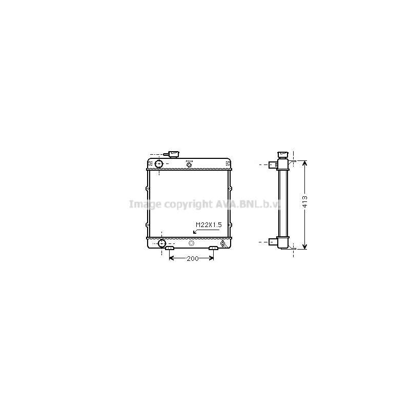 Radiateur AVA QUALITY COOLING