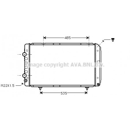 Radiateur AVA QUALITY COOLING