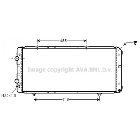 Radiateur AVA QUALITY COOLING