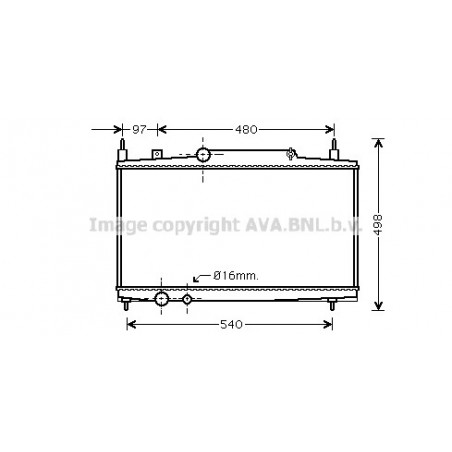 Radiateur AVA QUALITY COOLING