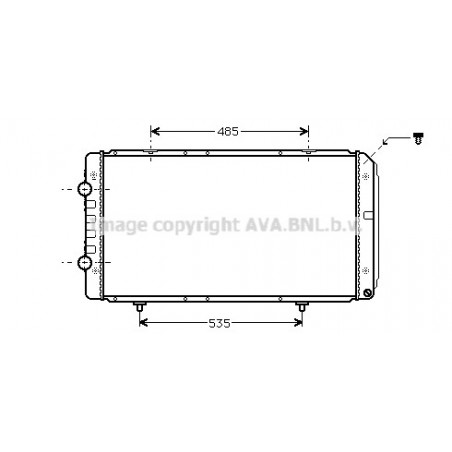 Radiateur AVA QUALITY COOLING