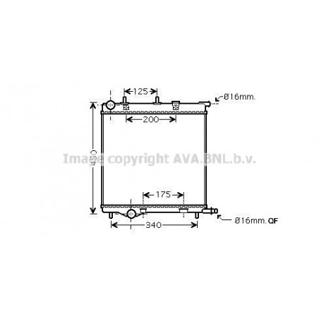 Radiateur AVA QUALITY COOLING