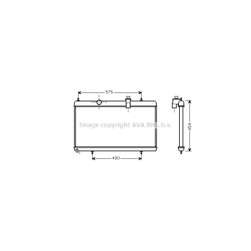 Radiateur AVA QUALITY COOLING