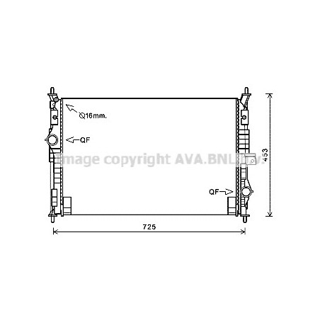 Radiateur AVA QUALITY COOLING