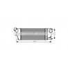 Intercooler (échangeur d'air) AVA QUALITY COOLING
