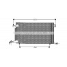 Condenseur de climatisation AVA QUALITY COOLING