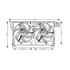 Ventilateur (refroidissement moteur) AVA QUALITY COOLING