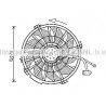 Ventilateur (refroidissement moteur) AVA QUALITY COOLING
