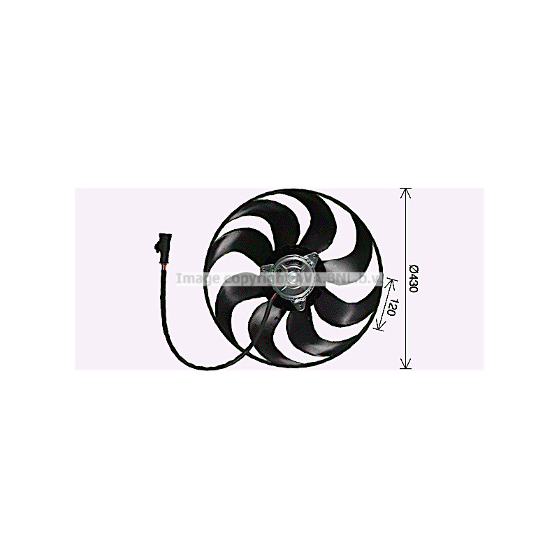 Ventilateur (refroidissement moteur) AVA QUALITY COOLING