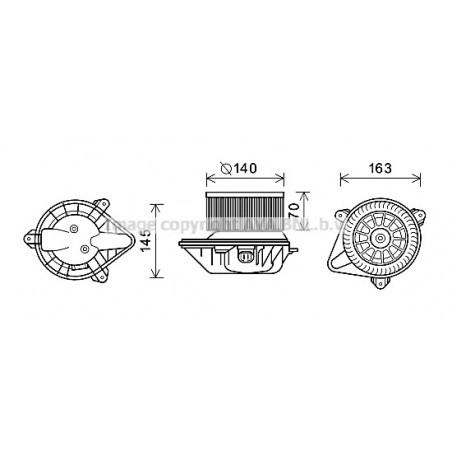 Moteur électrique (pulseur...