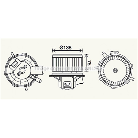 Moteur électrique (pulseur...