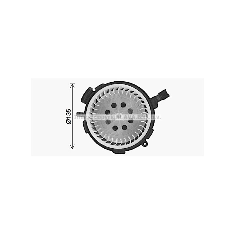 Moteur électrique (pulseur d'air habitacle) AVA QUALITY COOLING