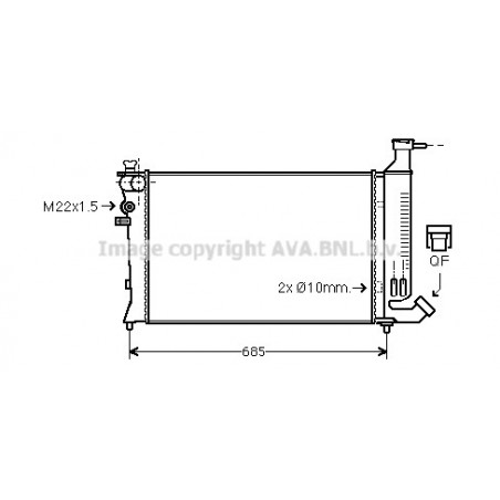 Radiateur AVA QUALITY COOLING