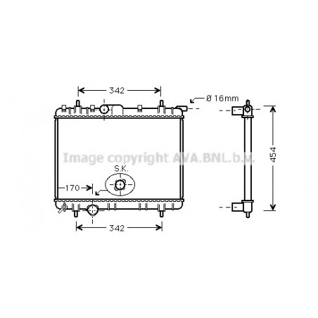 Radiateur AVA QUALITY COOLING